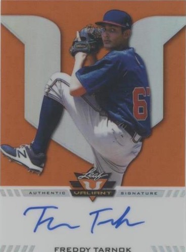 2017 Leaf Valiant Draft - Freddy Tarnok #BA-FT2