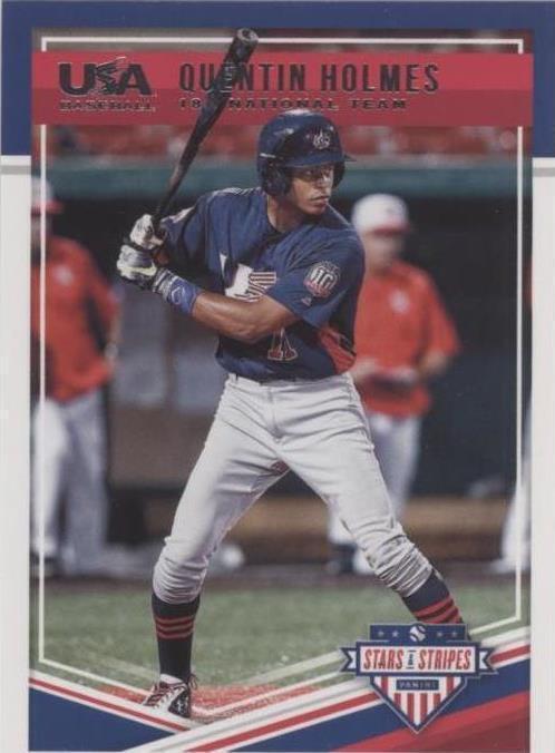 2018 Panini USA Baseball Stars & Stripes - Quentin Holmes #89