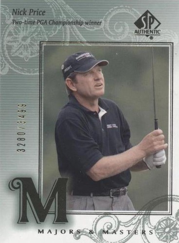 2002 SP Authentic - Nick Price #132