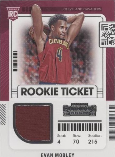 2021-22 Panini Contenders - Evan Mobley #RTS-EMO
