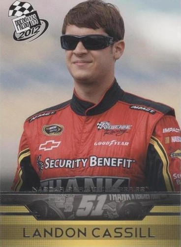 2012 Press Pass - Landon Cassill #8