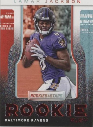 10枚限定 Contenders Optic ラマー・ジャクソン PSA 8 2018 PANINI CONTENDERS OPTIC AUTO #112 LAMAR JACKSON ROOKIE