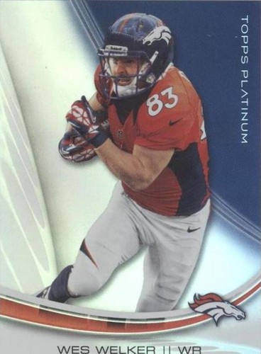 2013 Topps Platinum Wes Welker #27