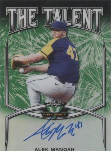 2019 Leaf Valiant - Alek Manoah #TT-AM2