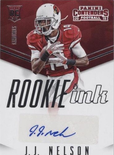2015 Panini Contenders J.J. Nelson #RI-JJ