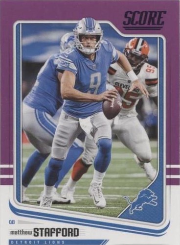 2018 Score Matthew Stafford #104