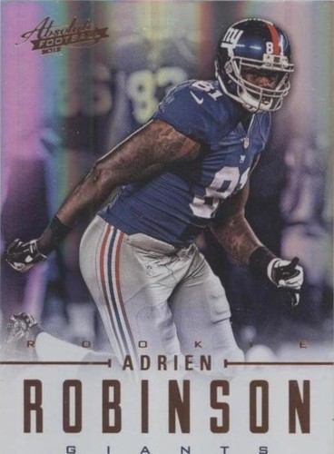 2012 Panini Absolute Adrien Robinson #102