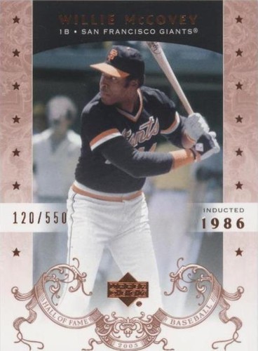 2005 Upper Deck Hall of Fame - Willie McCovey #74