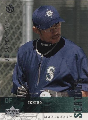 UPPER DECK / ICHIRO × GARNETT × BECKHAM 2002 UD Superstars Legendary Leaders Ichiro Garnett Beckham