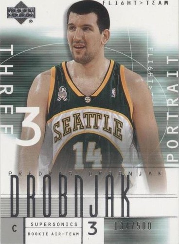 2001-02 Upper Deck Flight Team - Predrag Drobnjak #116
