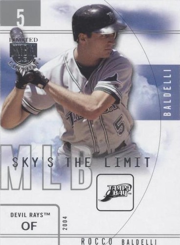 2004 Skybox Limited Edition - Rocco Baldelli #2 SL