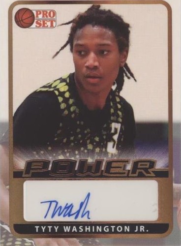 2021-22 Leaf Pro Set Power - TyTy Washington Jr. #PA-TWJ