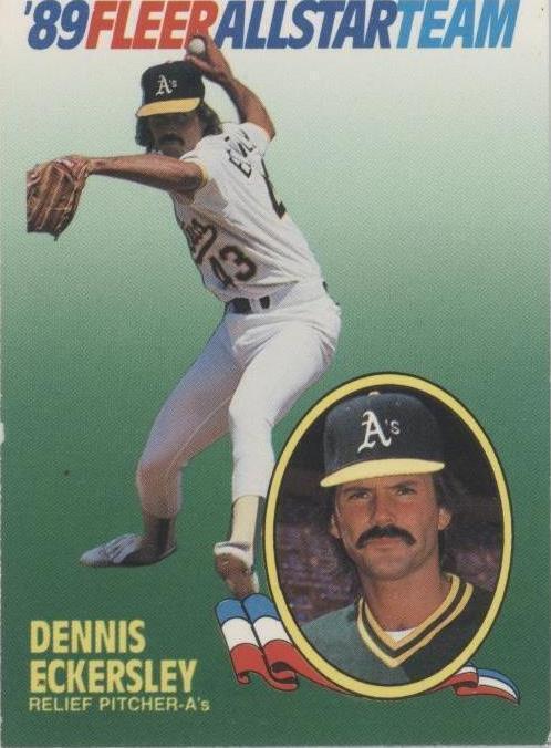 Fleer 1989 - Dennis Eckersley #4
