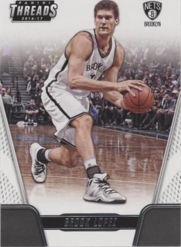 2016-17 Panini Threads - Brook Lopez #125