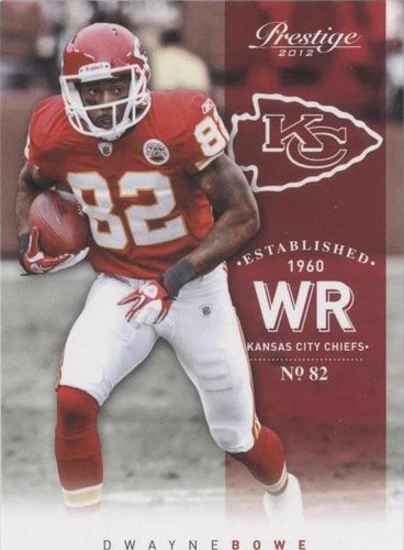 2012 Playoff Prestige Dwayne Bowe #93