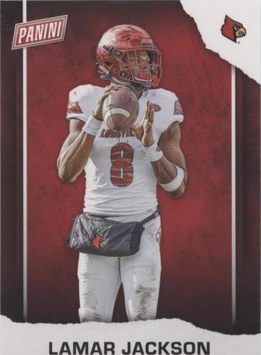 2021 Panini Father's Day Lamar Jackson #FB3