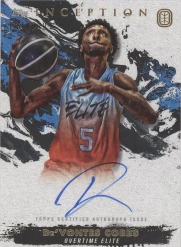 2021-22 Topps Inception OTE Overtime Elite - De'Vontes Cobbs #IA-DC3