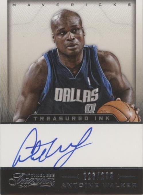 2013-14 Panini Timeless Treasures - Antoine Walker #16