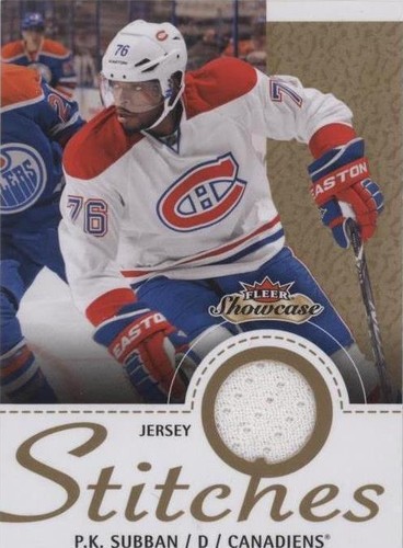 2013-14 Fleer Showcase - P. K. Subban #S-PS