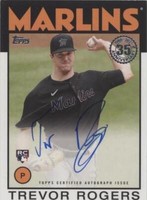 2021 Topps - Trevor Rogers #86B-TR