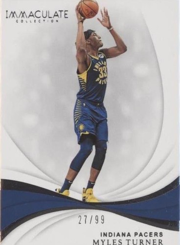 2018-19 Panini Immaculate Collection - Myles Turner #62