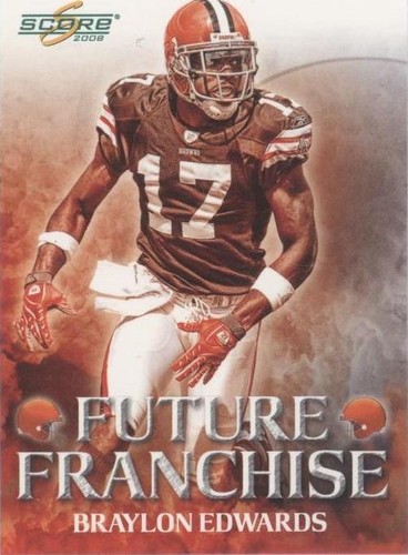 2008 Score Braylon Edwards #FF-20