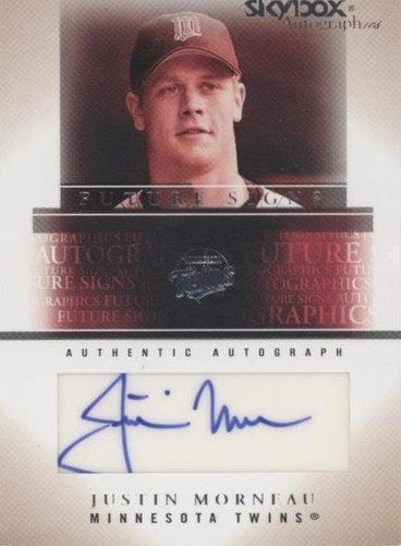 2005 Skybox Autographics - Justin Morneau #FSA-JM