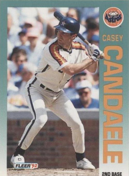 1992 Fleer - Casey Candaele #428