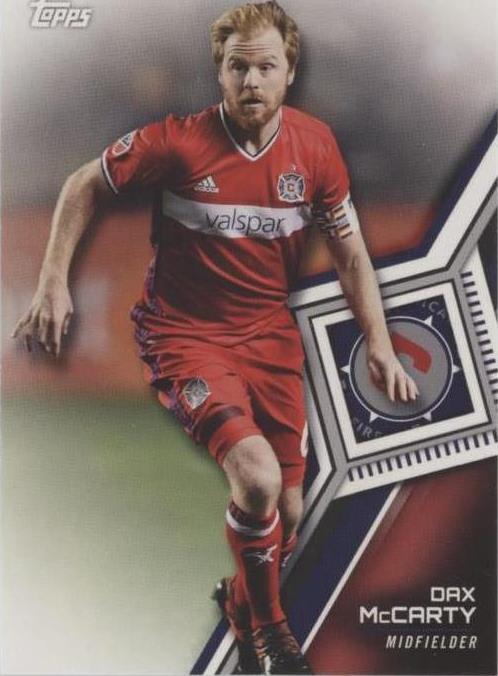 2018 Topps MLS Dax McCarty #39