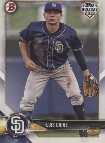 2018 Topps Holiday Bowman - Luis Urias #TH-LU