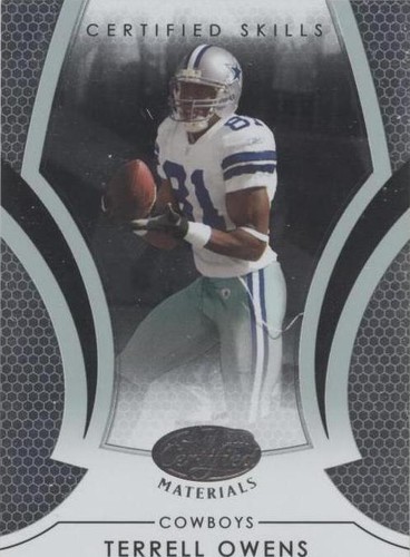 2007 Leaf Certified Materials Terrell Owens #CS-19