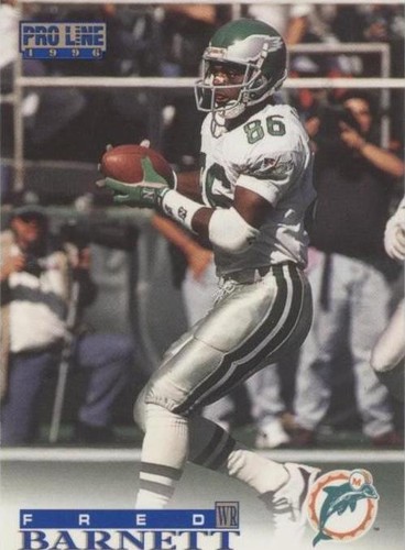 1996 Pro Line Fred Barnett #161