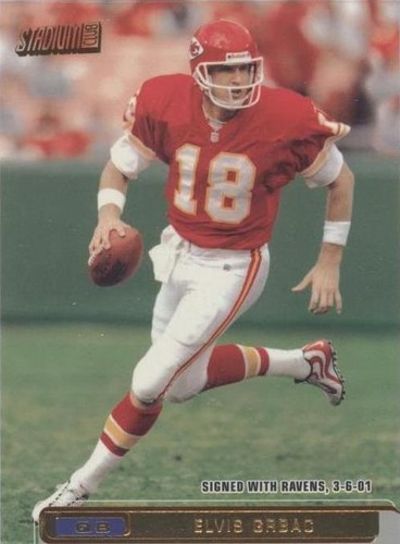 2001 Stadium Club Elvis Grbac #111