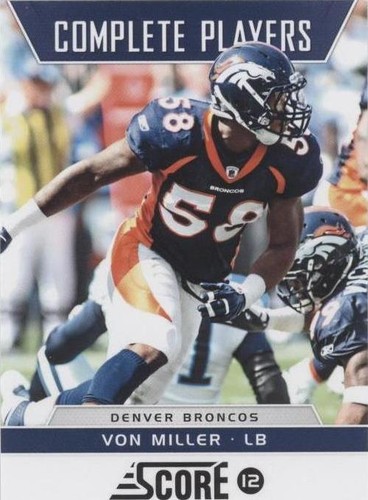 2012 Score Von Miller #9