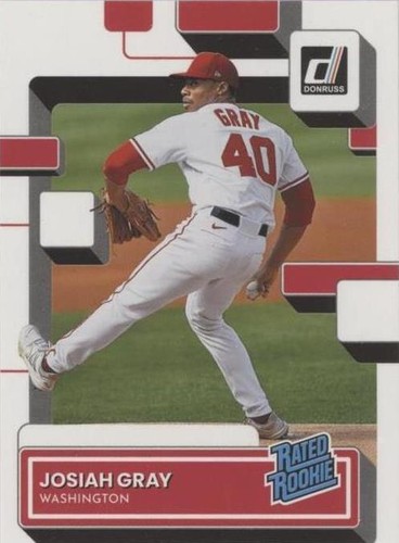 2022 Panini Donruss - Josiah Gray #42