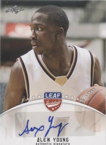 2012 Leaf - Alex Young #BA-AY1