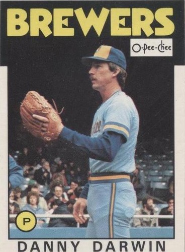1986 O-Pee-Chee - Danny Darwin #206