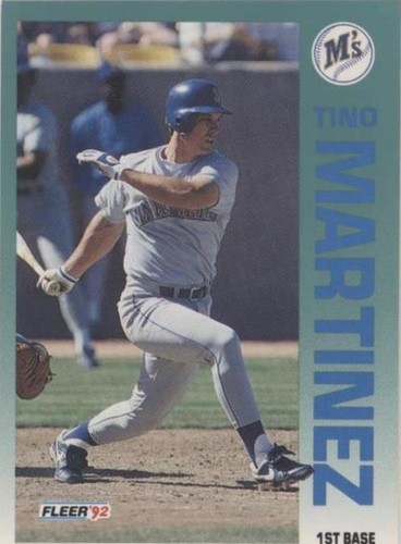 1992 Fleer - Tino Martinez #287