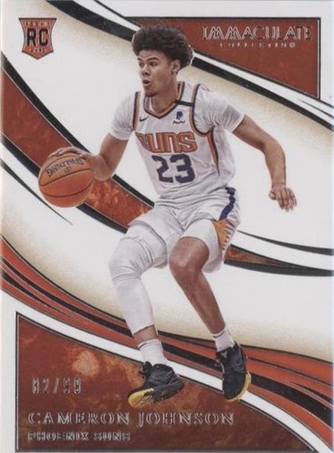 2019-20 Panini Immaculate Collection - Cameron Johnson #80