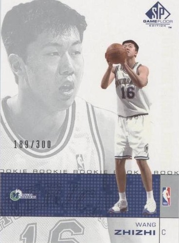 2000-01 SP Game Floor Edition - Wang Zhizhi #76