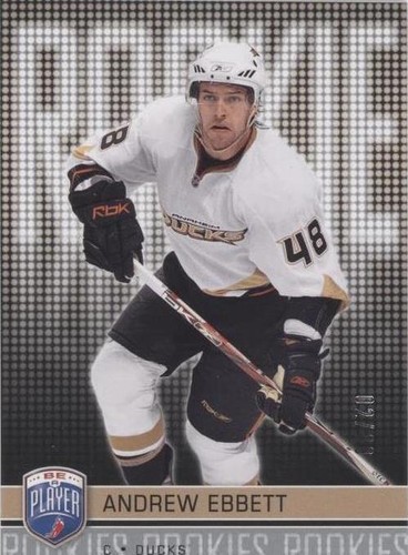 2008-09 Upper Deck Be a Player - Andrew Ebbett #257