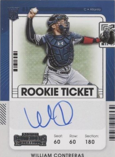 2021 Panini Contenders - William Contreras #104