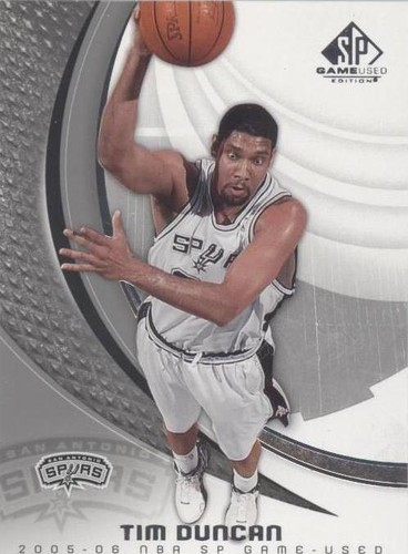 2005-06 SP Game Used Edition - Tim Duncan #87