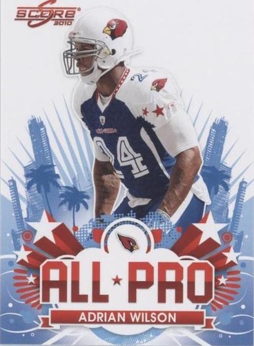 2010 Score Adrian Wilson #19