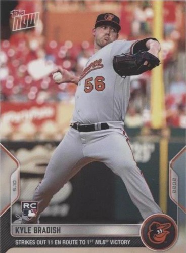 2022 Topps Now - Kyle Bradish #165