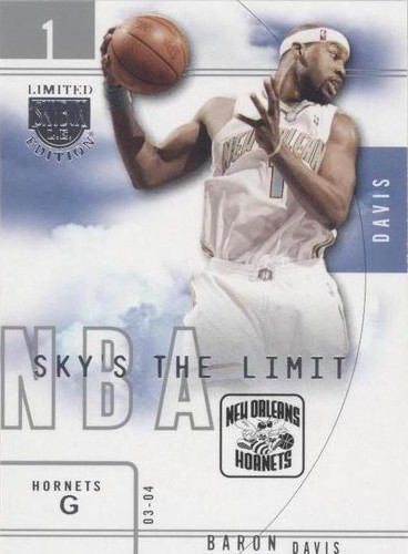2003-04 Skybox Limited Edition - Baron Davis #1 SL