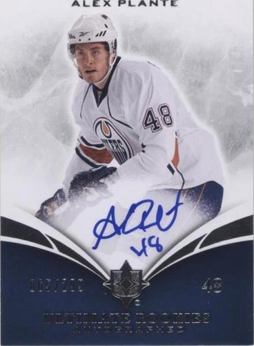 2010-11 Ultimate Collection - Alex Plante #114