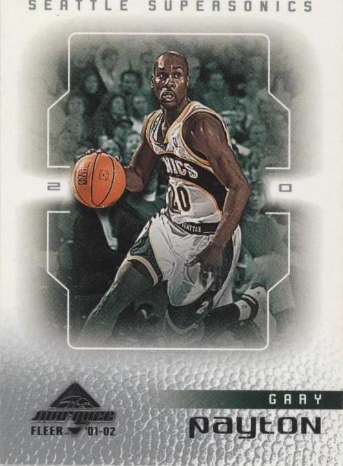 2001-02 Fleer Marquee - Gary Payton #18