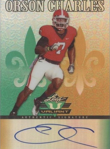2012 Leaf Valiant Orson Charles #OC1