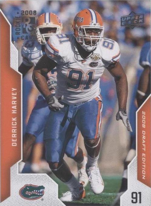 2008 Upper Deck Draft Edition Derrick Harvey #25